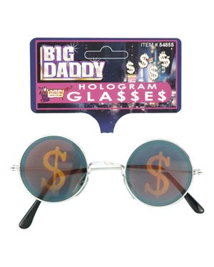 Forum Novelties 54855 Big Daddy Sunglasses