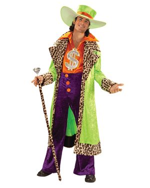 Forum Novelties 59473 Big Daddy Pimp Adult Costume