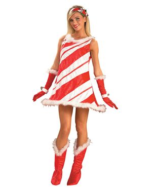 Forum Novelties 59485F Candy Cane Costume Adult