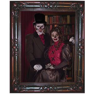 Forum Novelties Inc 20852 Lenticular Horror Frame Couple