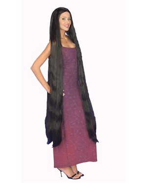 Forum Novelties 60411 Extra Long Godiva Black Wig Adult