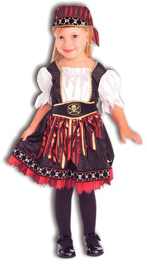 Forum Novelties Inc 31172 Lil Pirate Cutie Child Costume Size Toddler 2T-4T