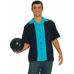 Forum Novelties Inc 33668 King Pin&amp;apos;s Bowling Shirt Adult Costume Size Standard- Men Size 46 Chest-6