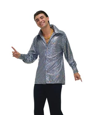 Forum Novelties F61777-PL Hustle Hunk Shirt Adult Costume Size Pl