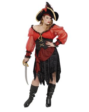 Forum Novelties 61872 Buccaneer Beauty Adult Plus Costume
