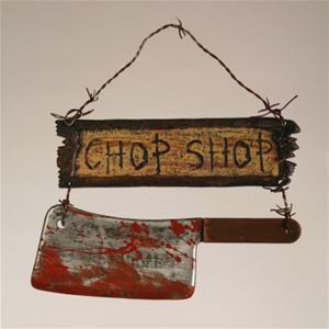 Forum Novelties 185104 Chop Shop with Cleaver