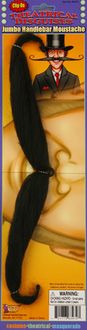 Forum Novelties 179566 Jumbo Handlebar Moustache