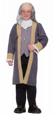 Forum Novelties 196269 Ben Franklin Child Costume