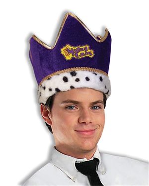 Forum Novelties 63971F Velvet Mardi Gras Crown