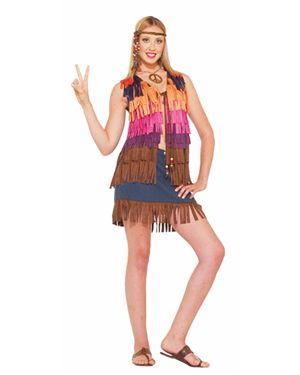 Forum Novelties 64062F-STD Hippie Fringed Vest Size Standard