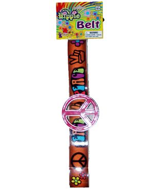 Forum Novelties 64065F Hippie Peace Belt