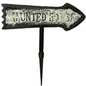 Forum Novelties 196351 Glow in the Dark Haunted House Sign