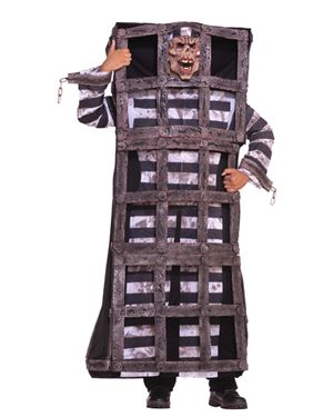 Forum Novelties 64261F-STD Mens Convict in a Cage Costume Size Standard