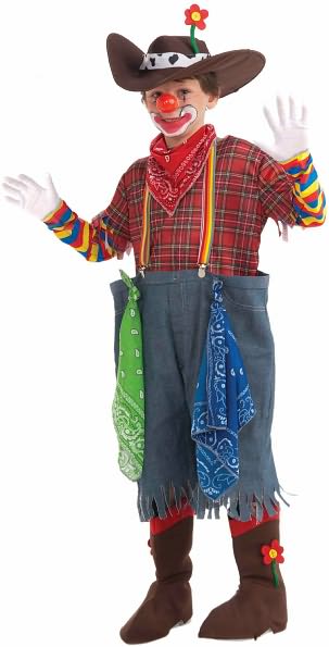 Forum Novelties 211564 Rodeo Clown Child Costume