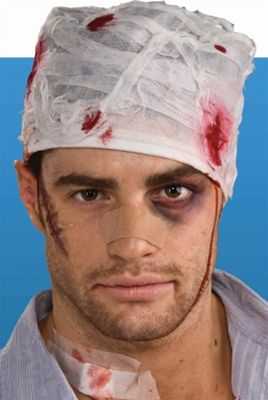 Forum Novelties 199281 Bloody Head Bandage Adult