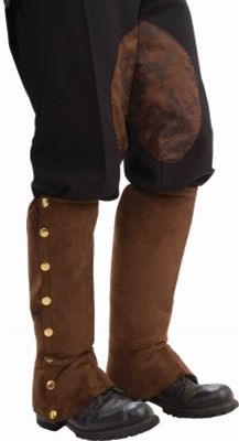Forum Novelties 199225 Steampunk Male Spats Brown Adult
