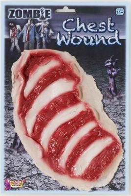 Forum Novelties 199218 Zombie Chest Wound Adult