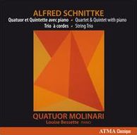 Alfred Schnittke: Quatuor et Quintette avec piano; Trio ? cordes
