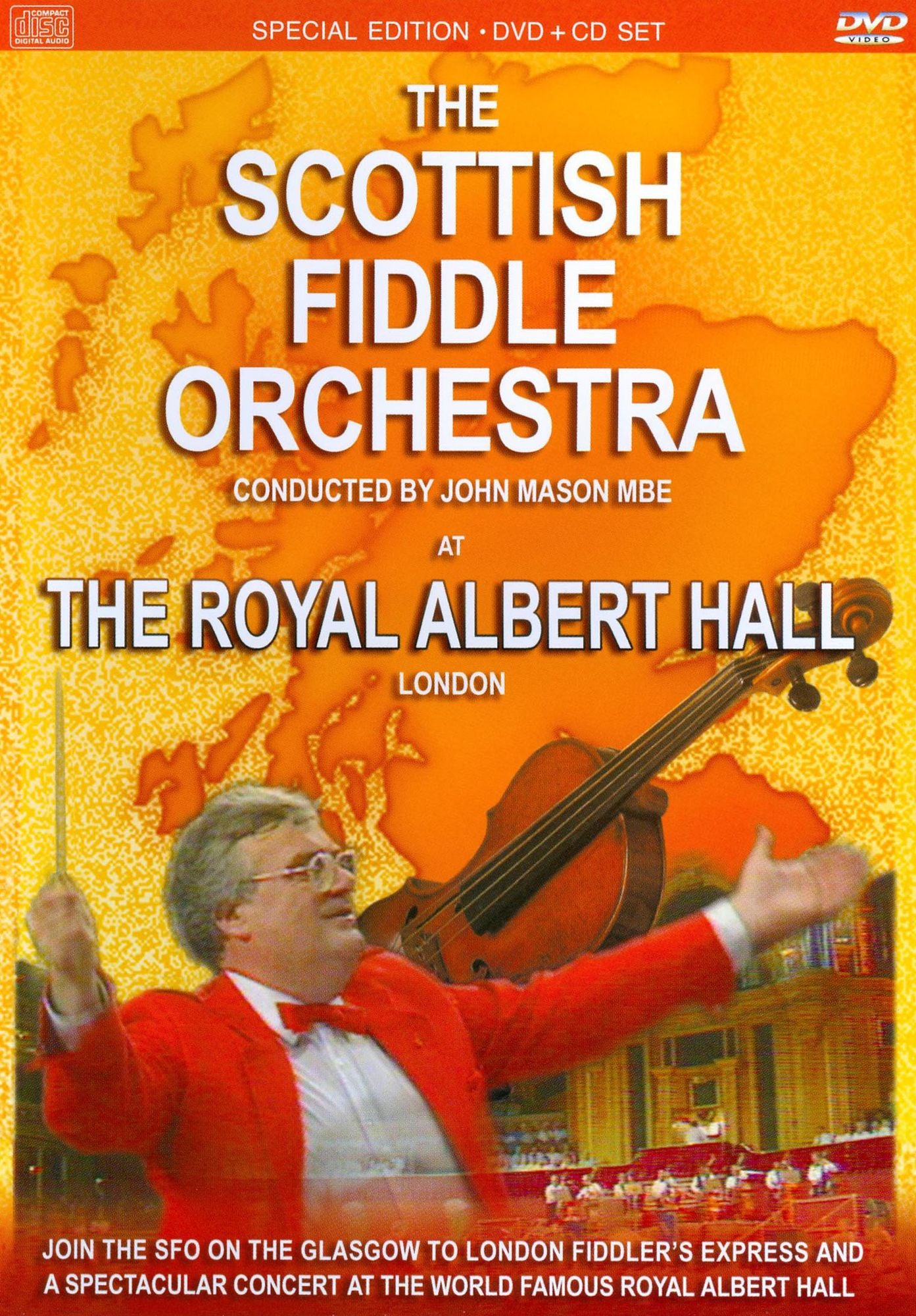 The Scottish Fiddle Orchestra: At the Royal Albert Hall [2 Discs] [DVD/CD]