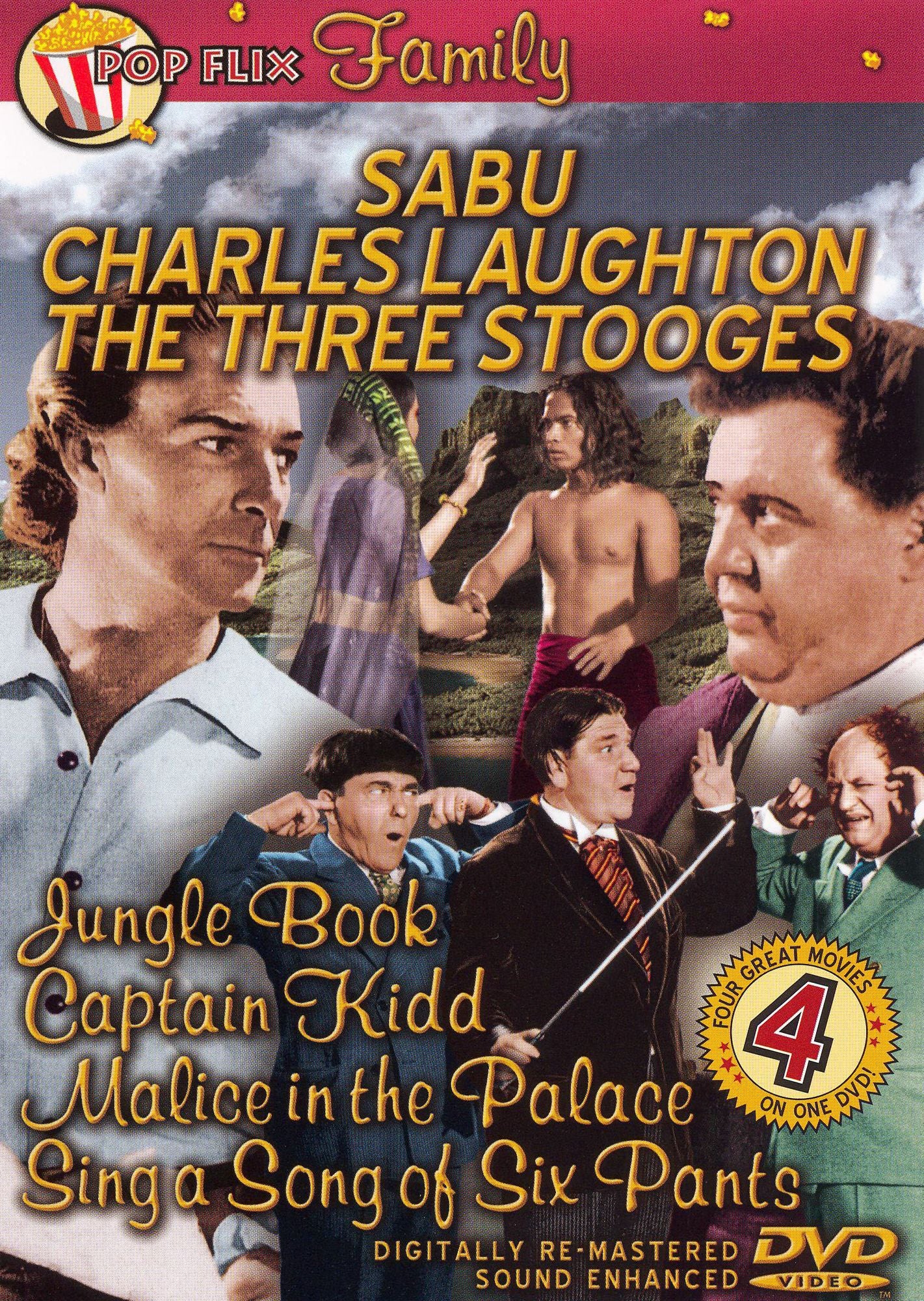 Jungle Book/Captain Kidd/Malice in the Palace/Sing a Song of Six Pants