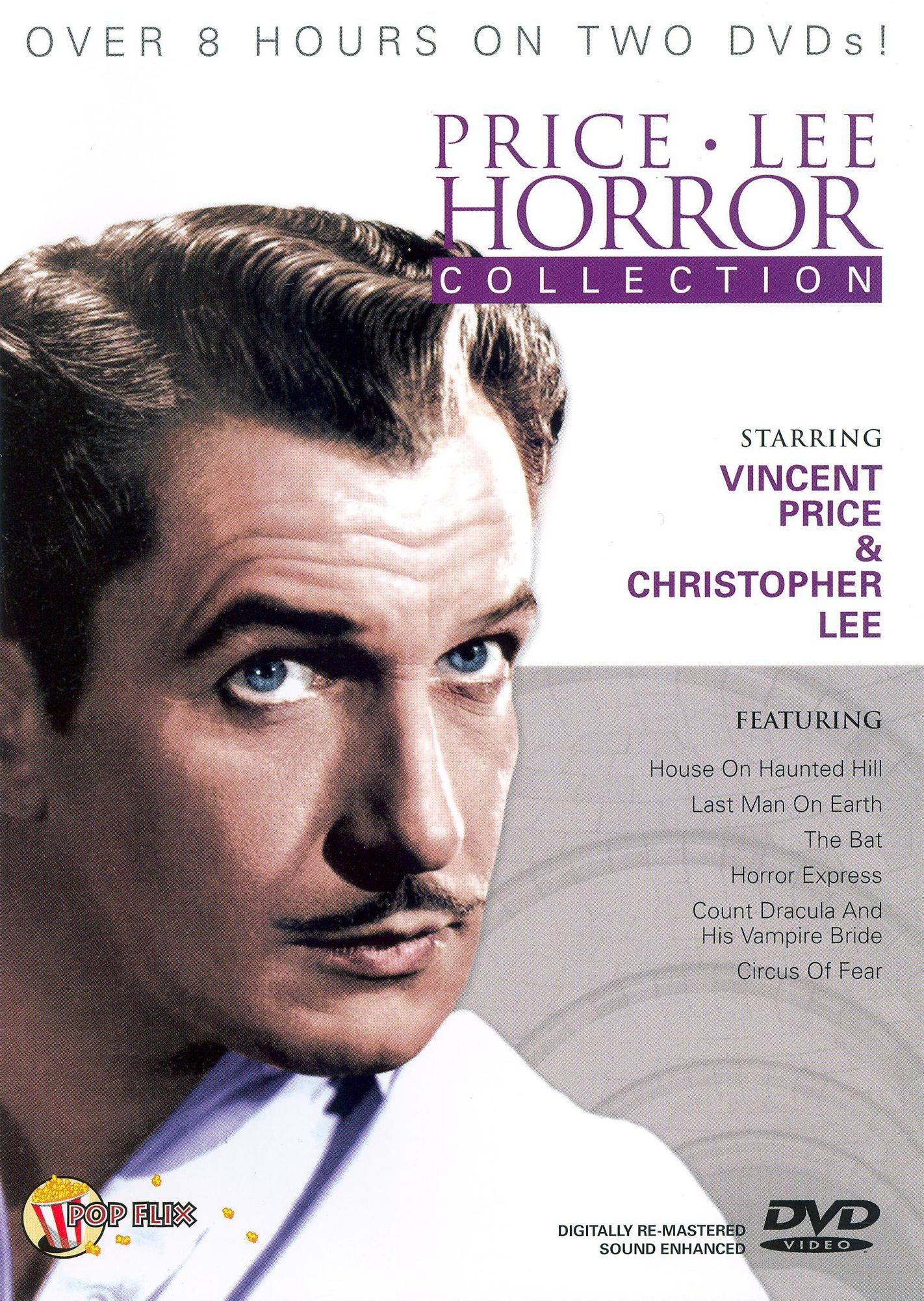 Vincent Price and Christopher Lee Horror Collection