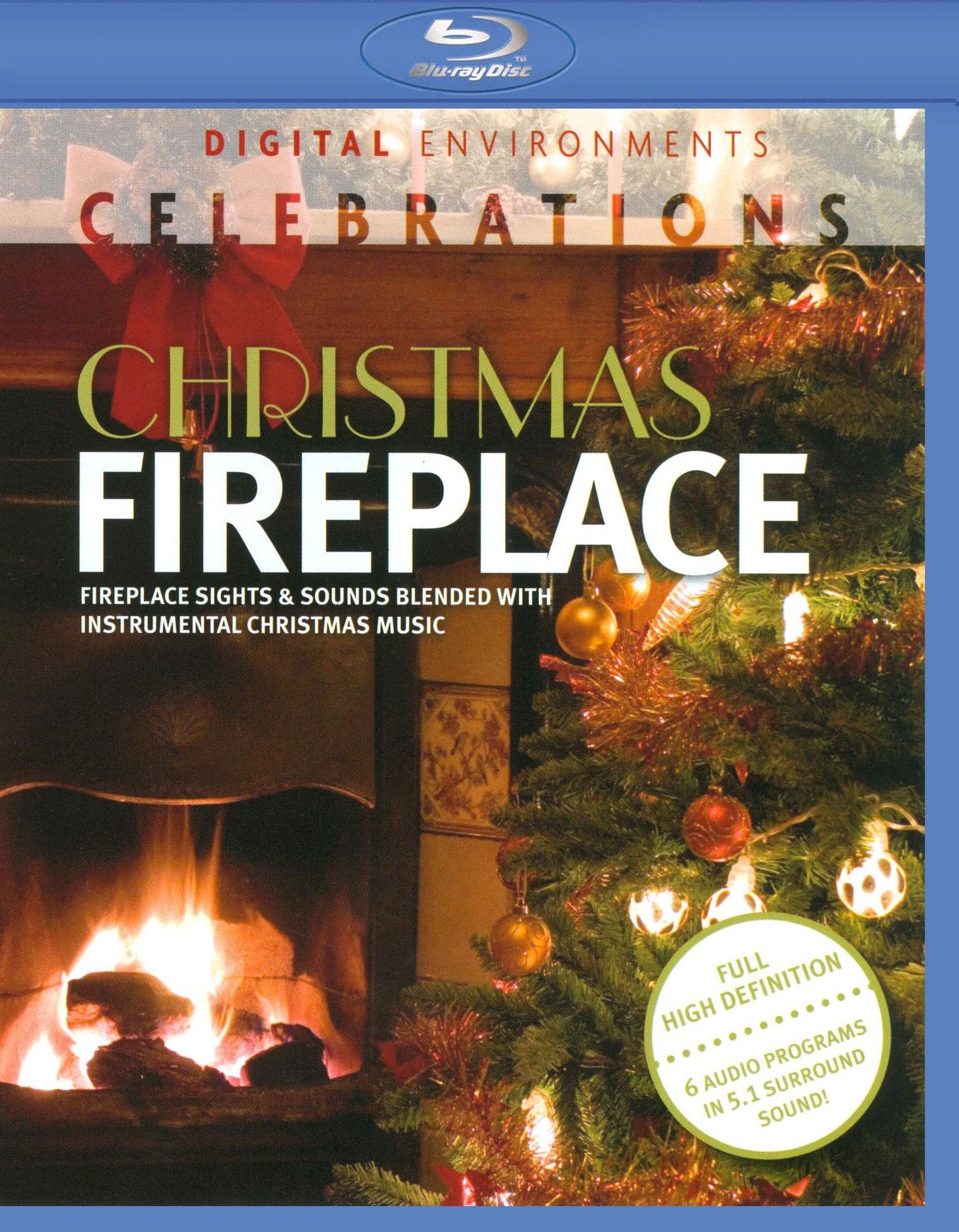 Christmas Fireplace [Blu-ray]