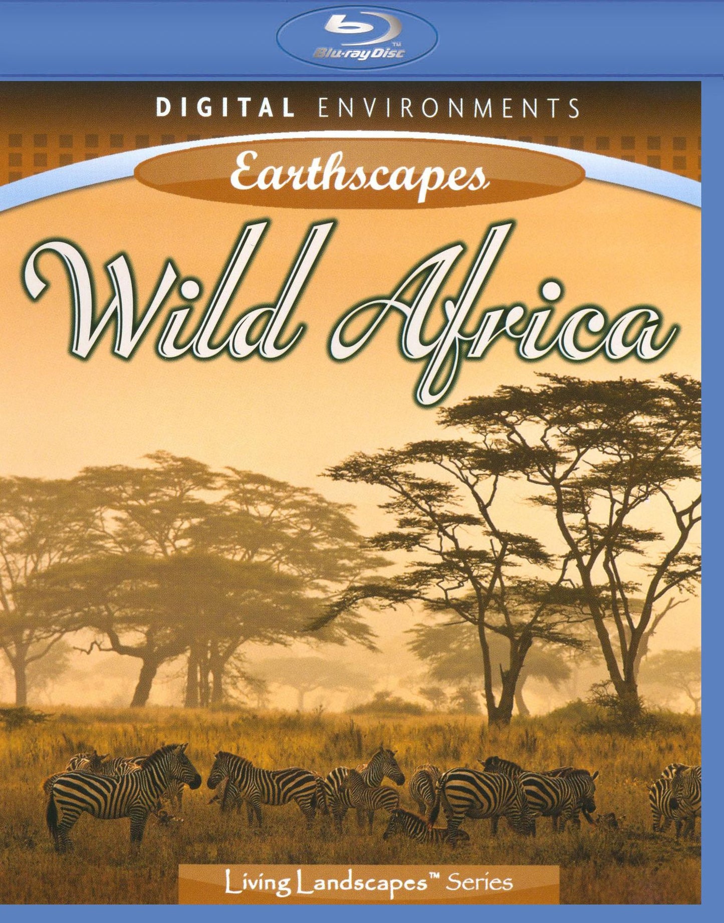 Living Landscapes: Earthscapes - Wild Africa [Blu-ray]