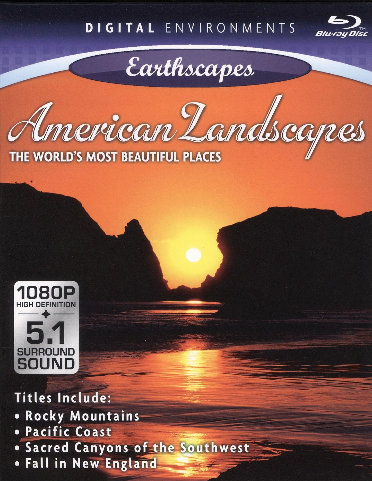 Living Landscapes: American Landscapes [Blu-ray]