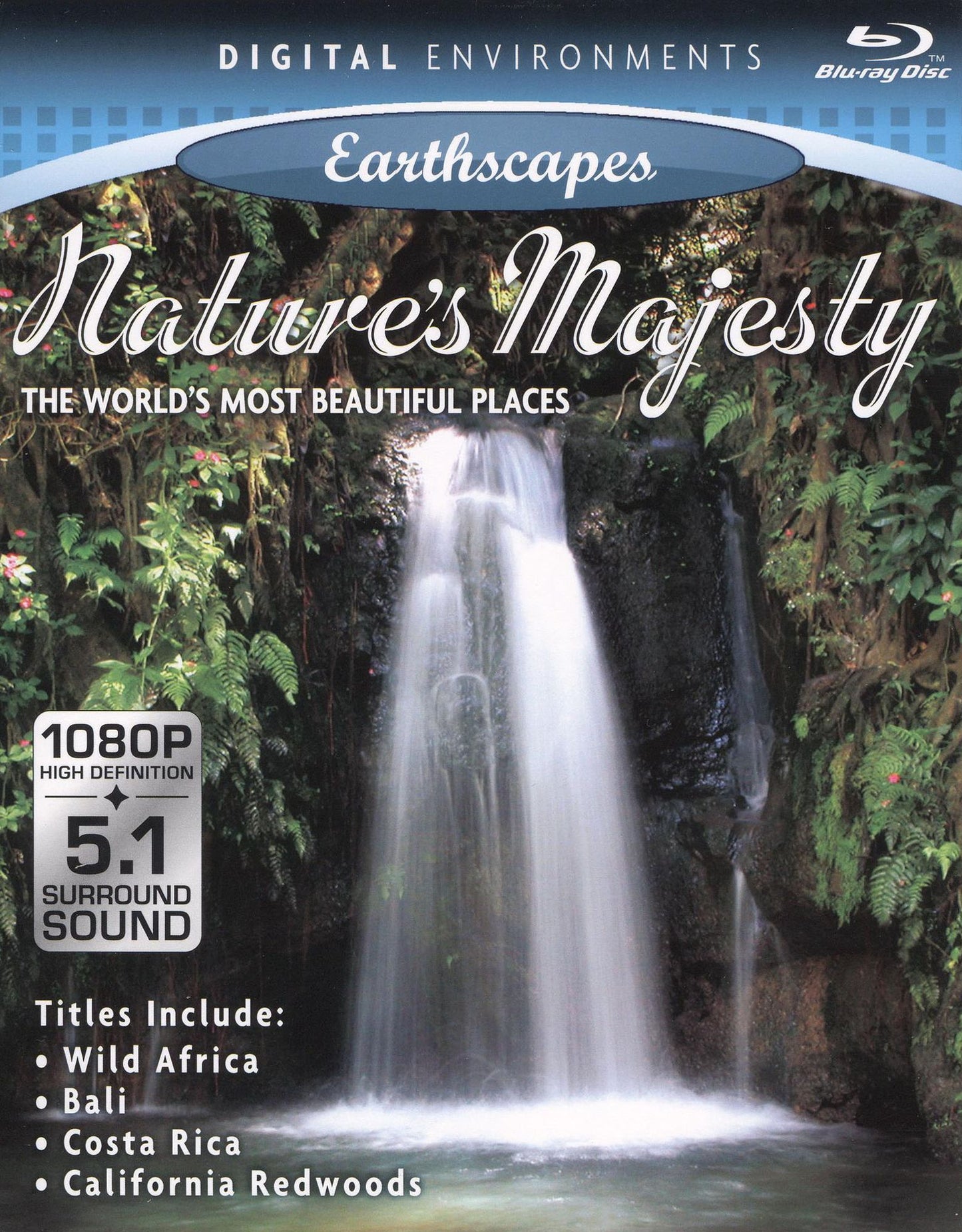 Living Landscapes: Nature's Majesty [4 Discs] [Blu-ray]