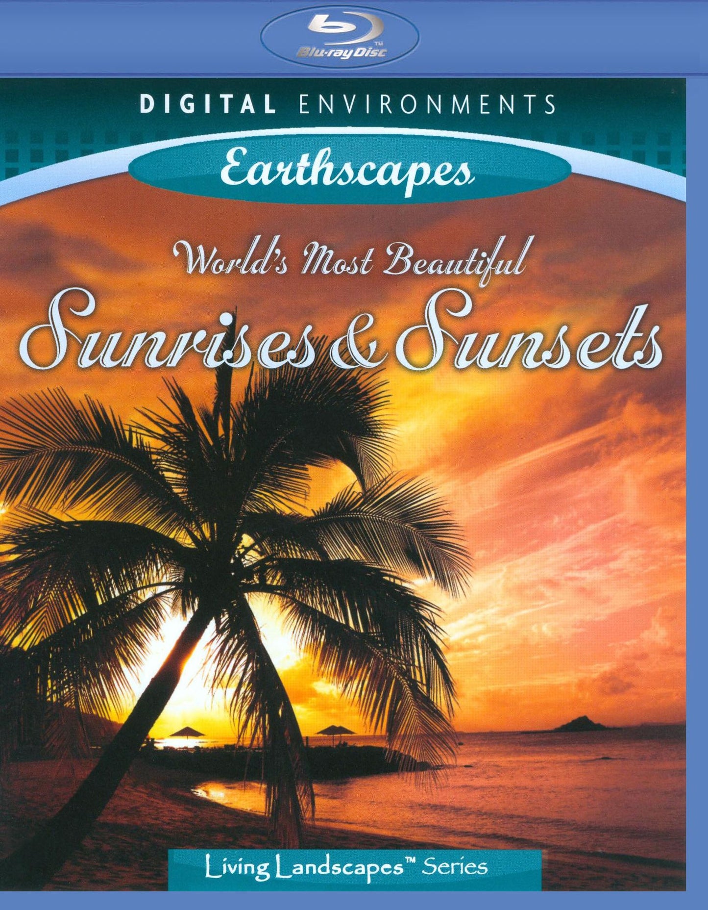 Living Landscapes: Earthscapes - World's Most Beautiful Sunrises & Sunsets [Blu-ray]
