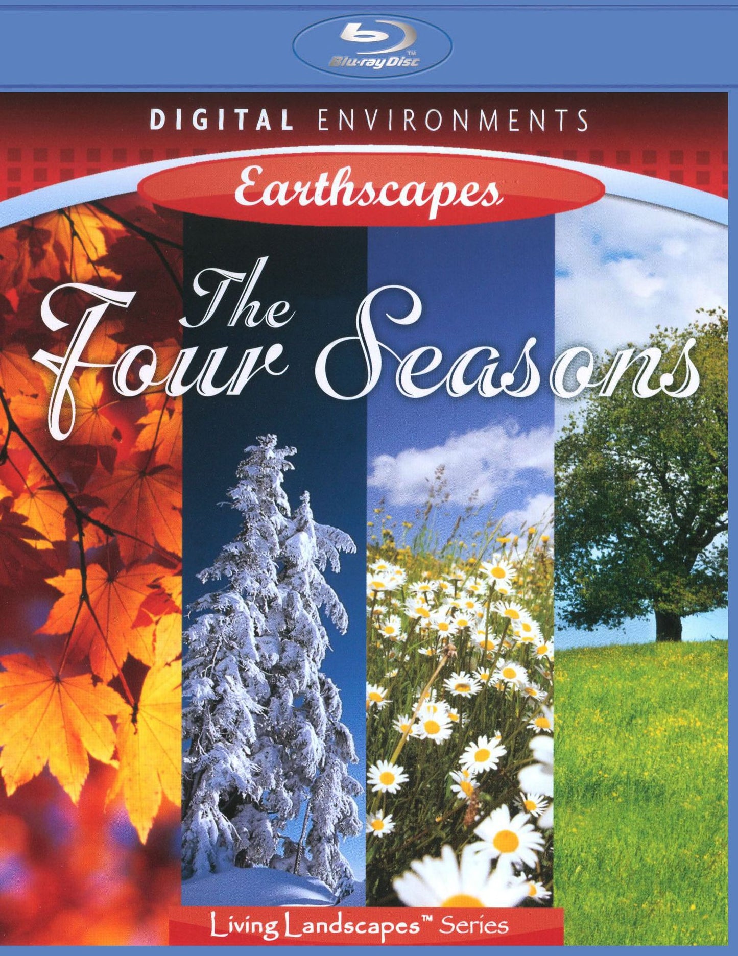 Living Landscapes: Earthscapes - The Four Seasons [Blu-ray]