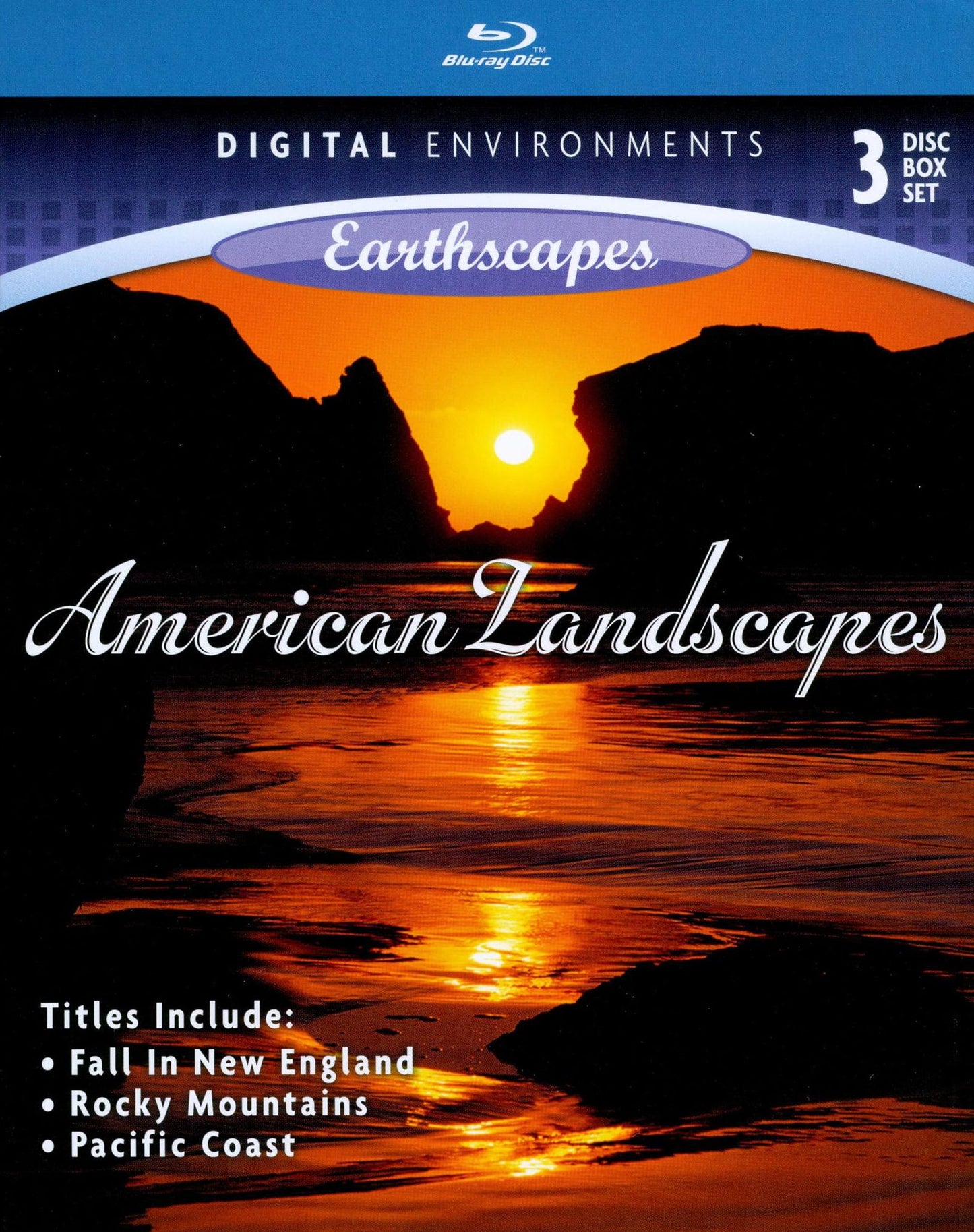 Living Landscapes: American Landscapes [3 Discs] [Blu-ray]