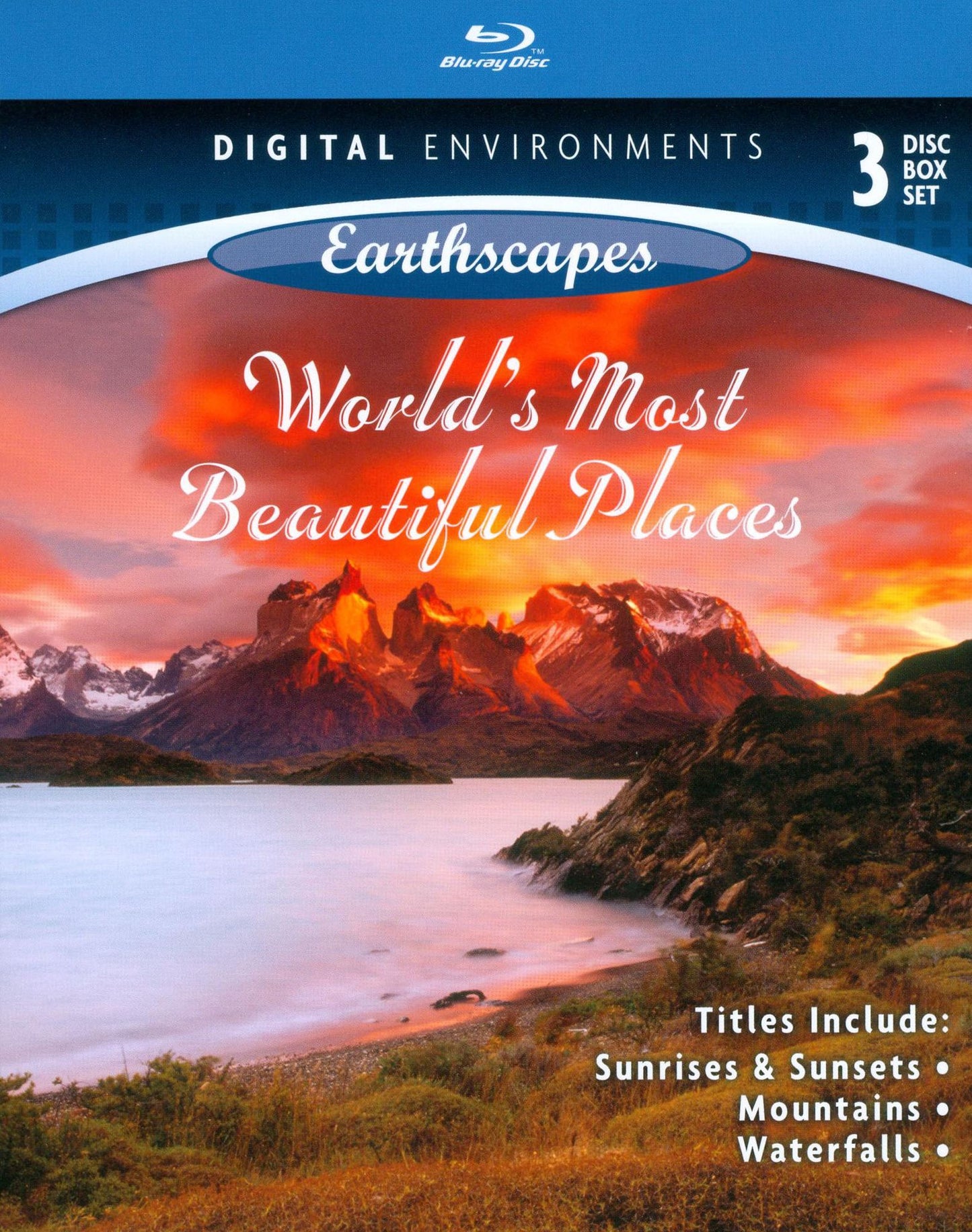 Living Landscapes: Earthscapes - World's Most Beautiful Places [3 Discs] [Blu-ray]