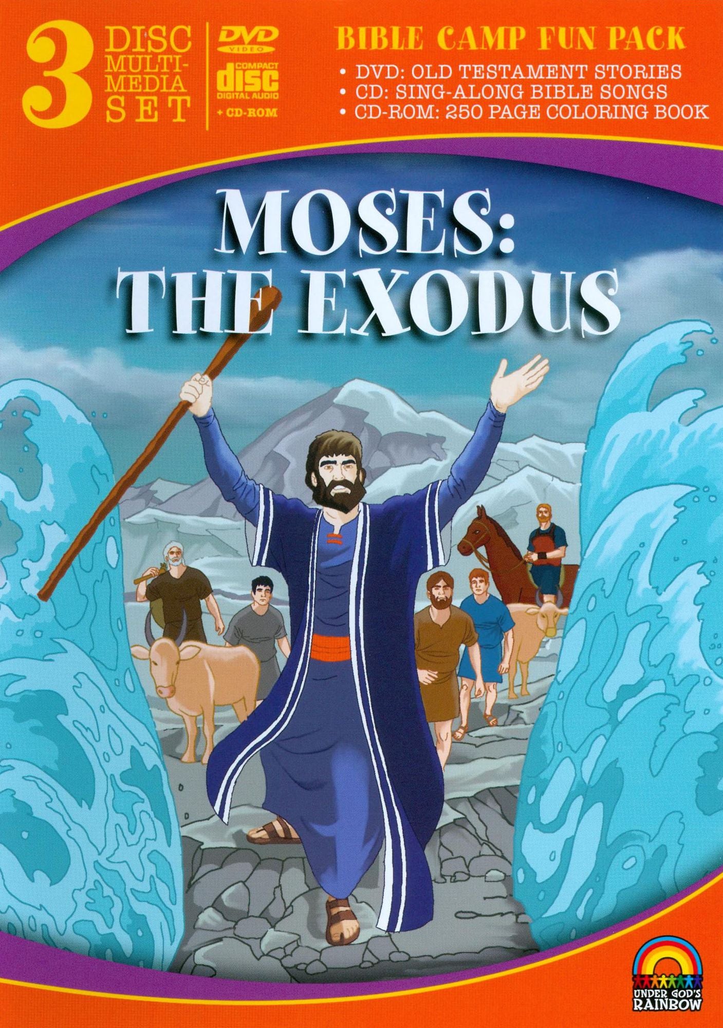 Moses: The Exodus [3 Discs] [DVD/CD]