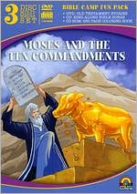 Moses: The 10 Commandments [3 Discs] [DVD/CD]