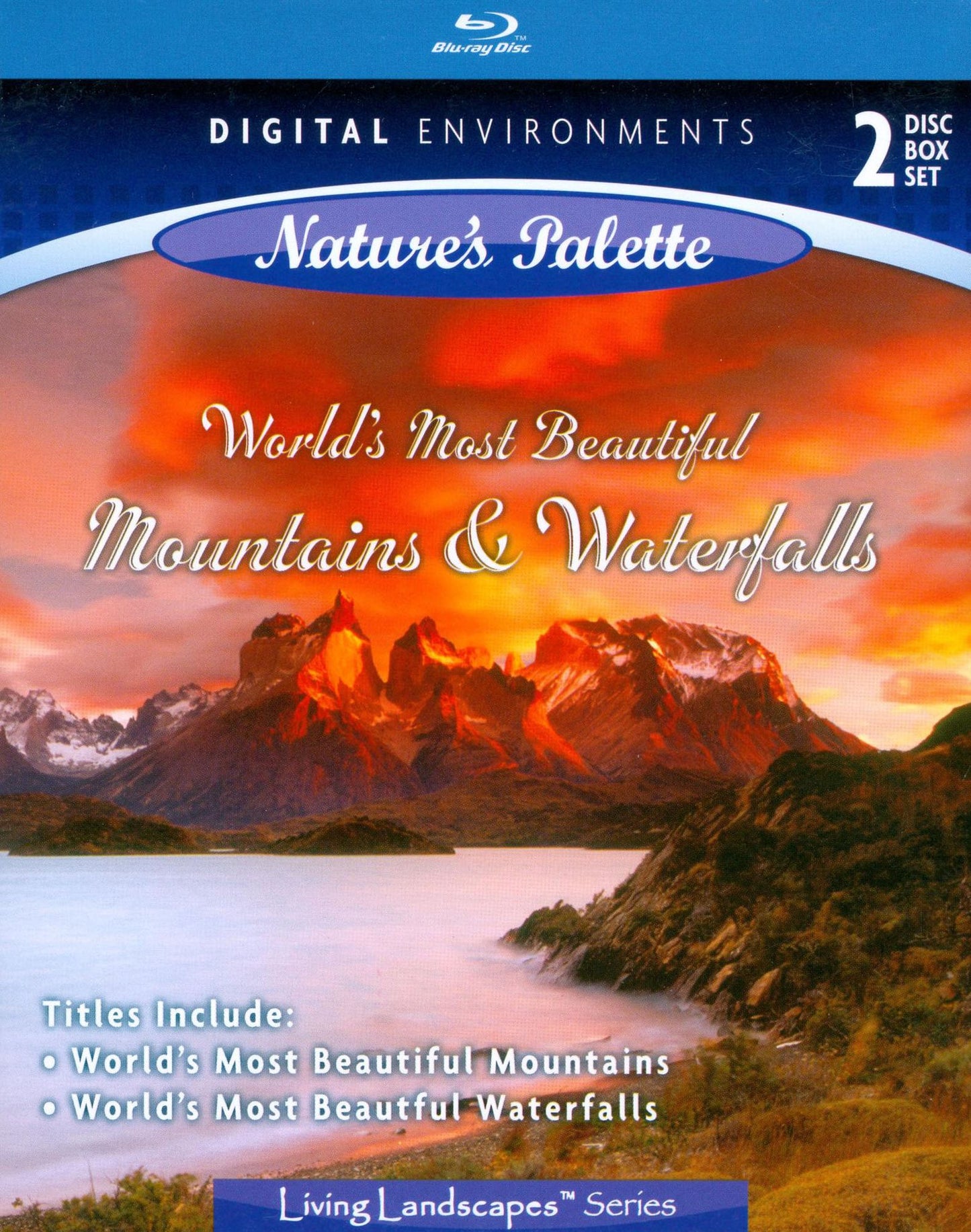 Living Landscapes: World's Most Beautiful and Waterfalls [Blu-ray]