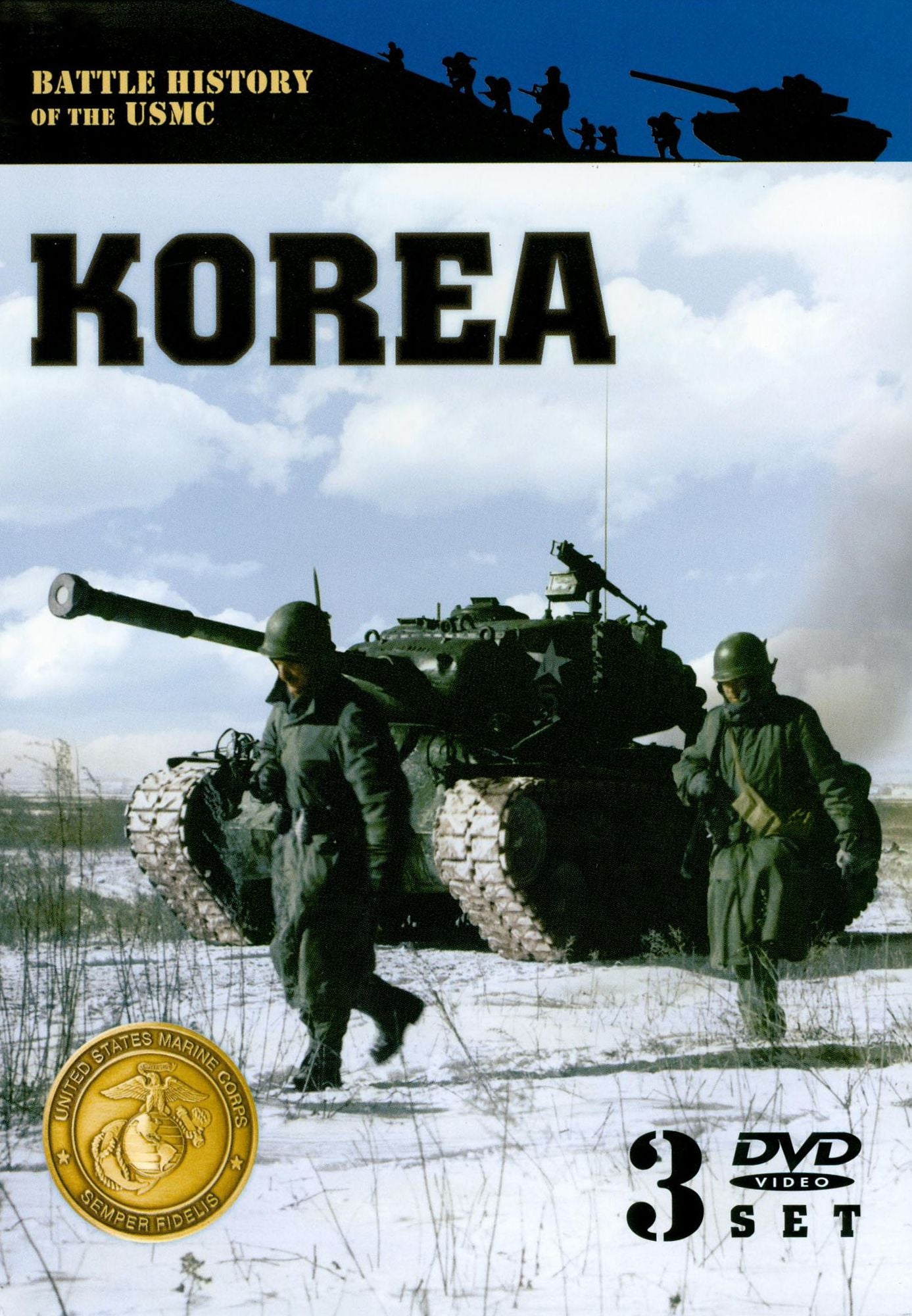 Battle History of the USMC: Korea [3 Discs]