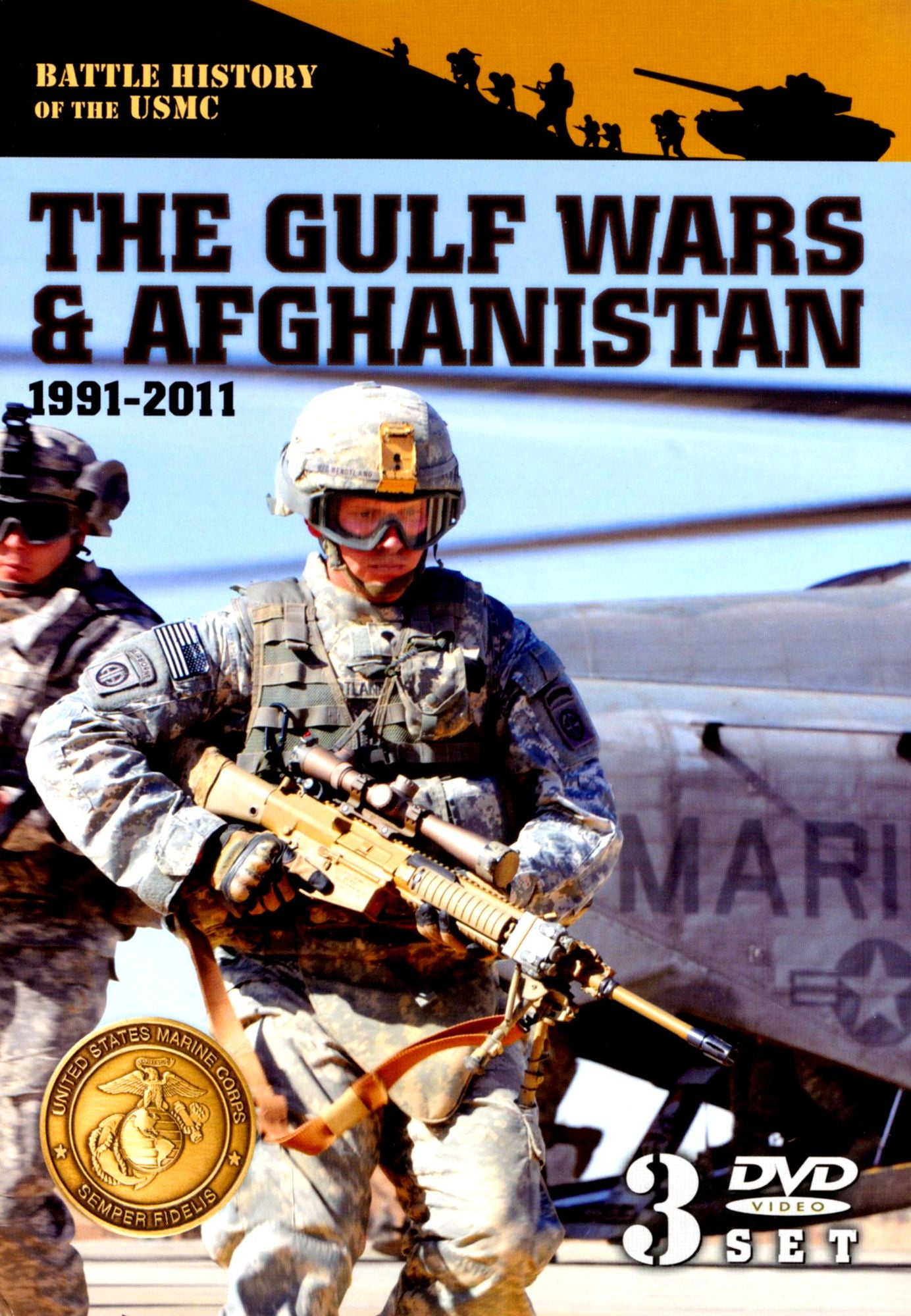 Battle History of the USMC: Marines in Gulf & Afghanistan [3 Discs]