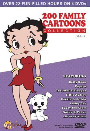 200 Family Cartoons Collection, Vol. 2 [4 Discs]