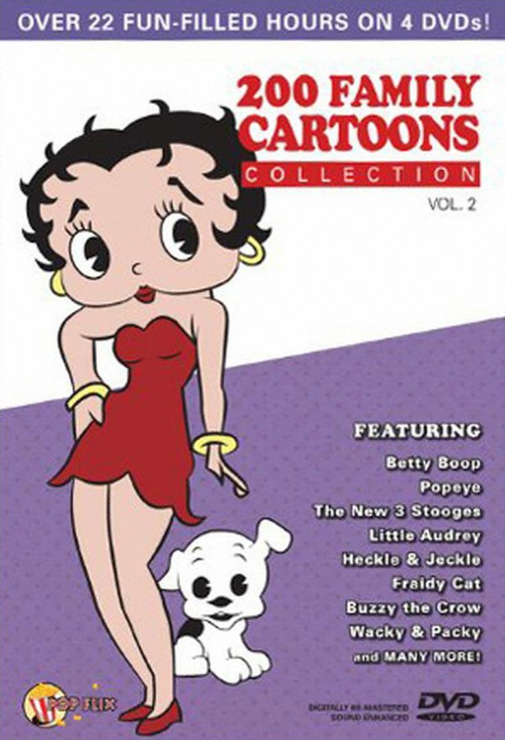 200 Family Cartoons Collection, Vol. 2 [4 Discs]