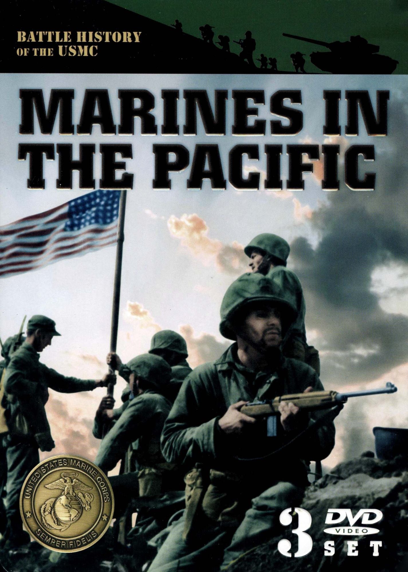 Battle History of the USMC: Marines in the Pacific [3 Discs] [Tin Case]
