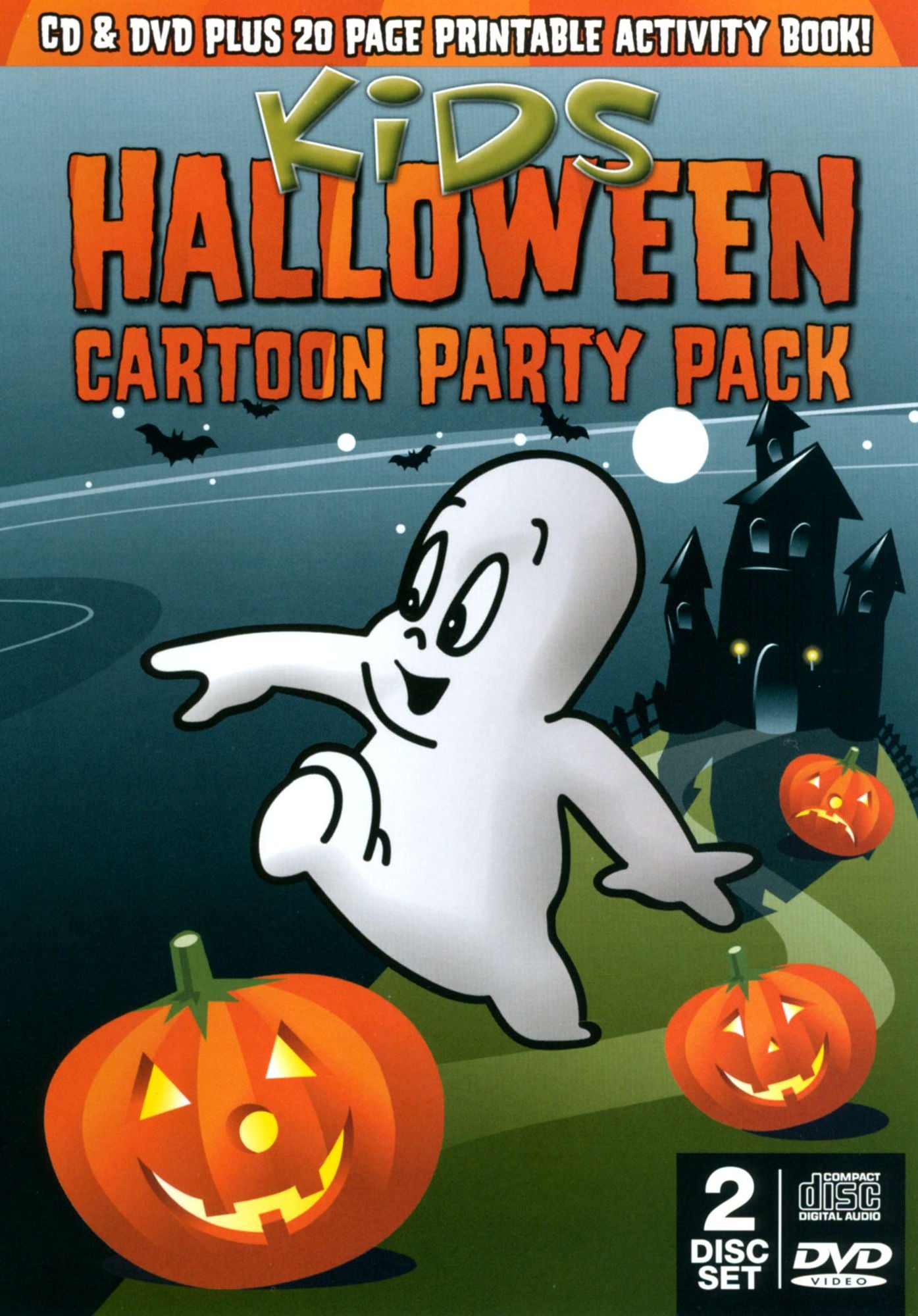 Kids Halloween Party Pack [2 Discs] [DVD/CD]