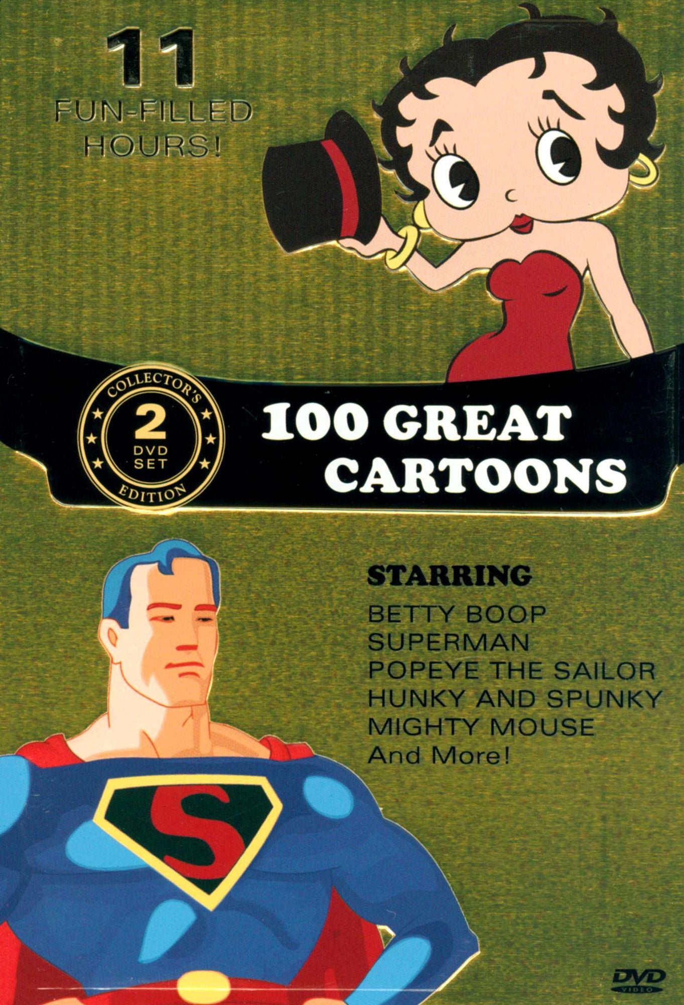 100 Great Cartoons [2 Discs] [Tin Case]