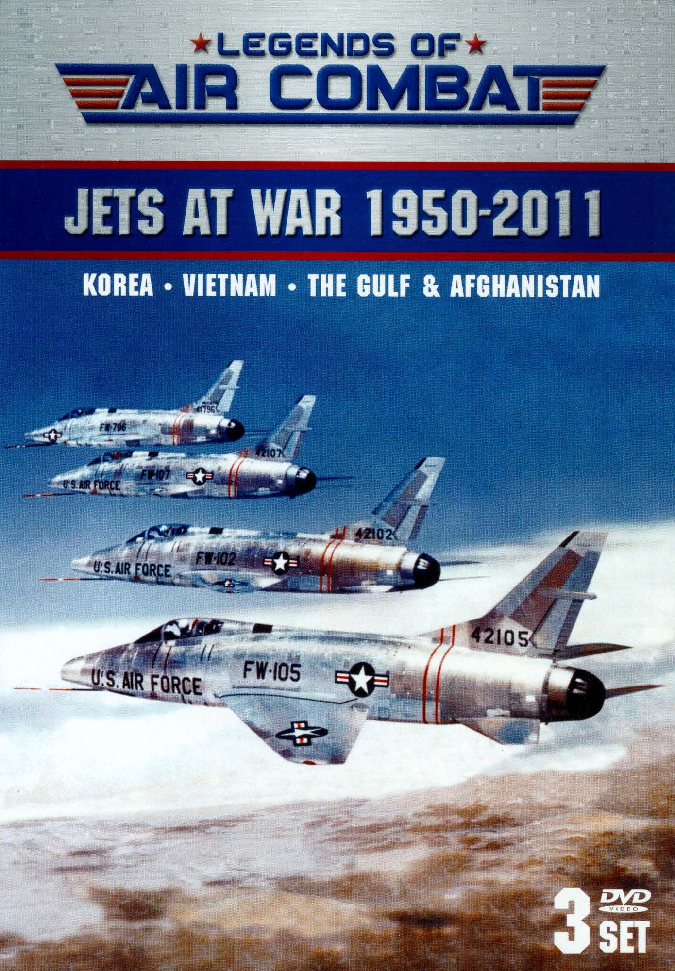 Legends of Air Combat: Jets at War 1950-2011 [3 Discs]