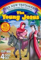 The New Testament Bible Stories for Children: The Young Jesus [Tin Case] [4 Discs] [DVD/CD]