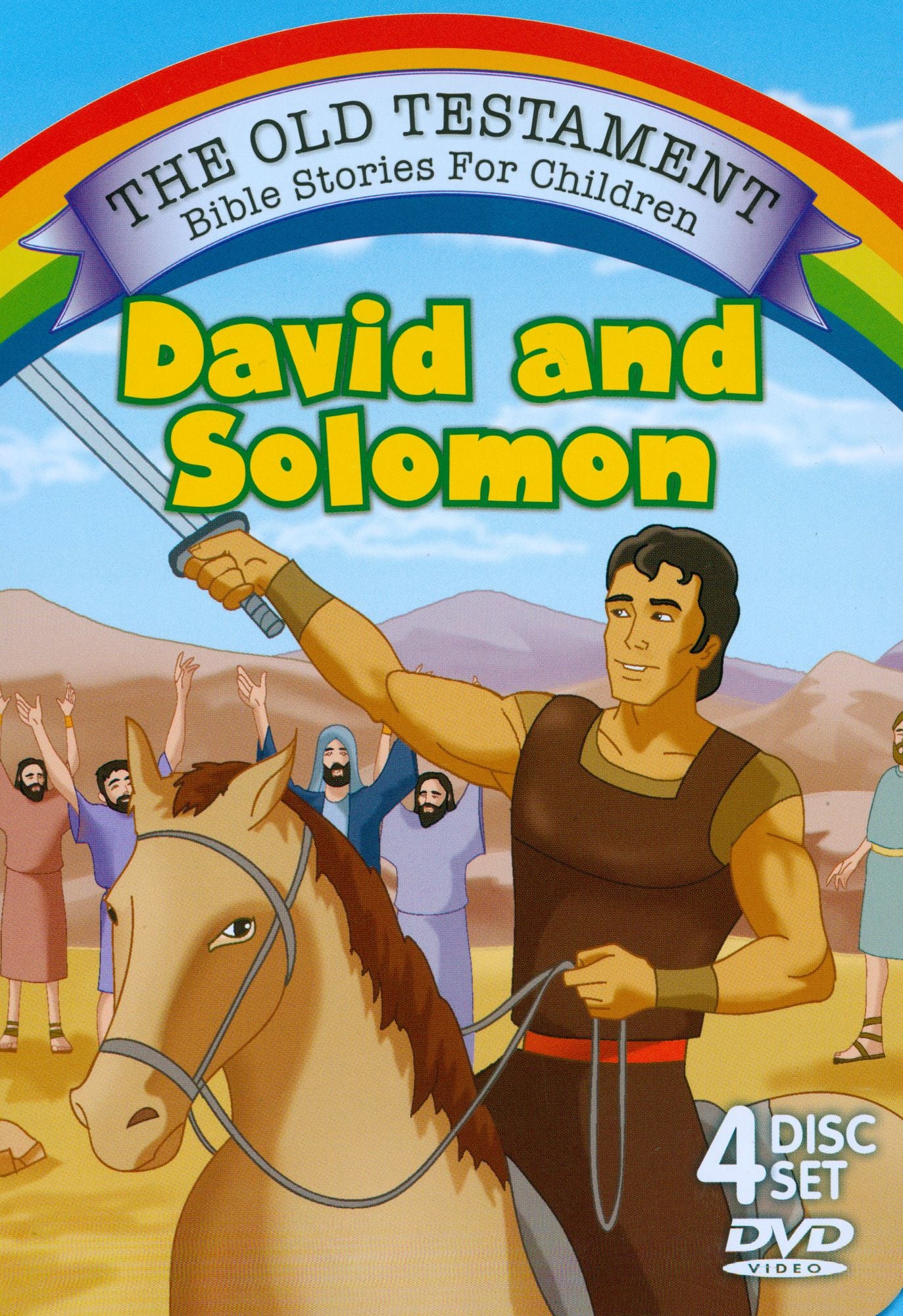 The Old Testament Bible Stories for Children: David and Solomon [4 Discs] [Tin Case]