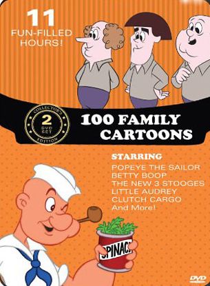 100 FAMILY CARTOONS (2PC TIN)