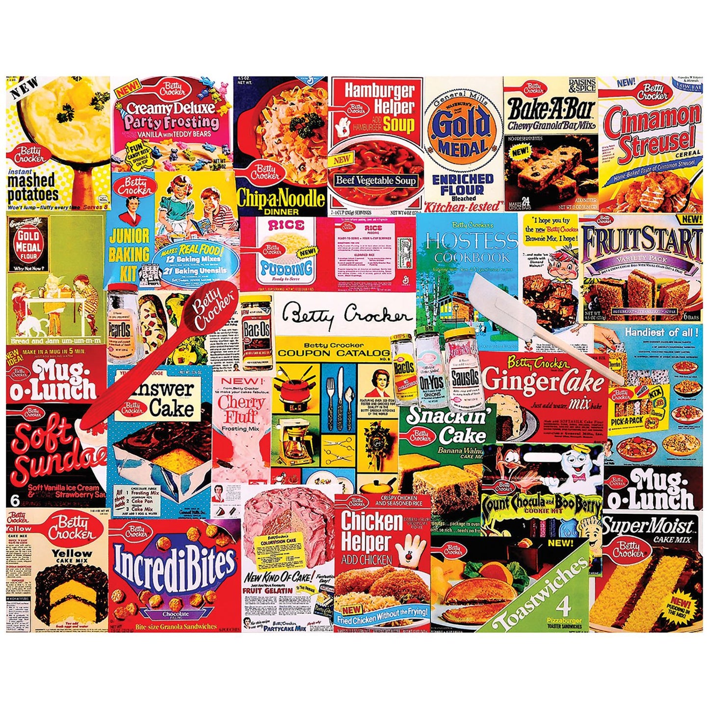 White Mountain Puzzles Betty Crocker - 1000 Piece Jigsaw Puzzle