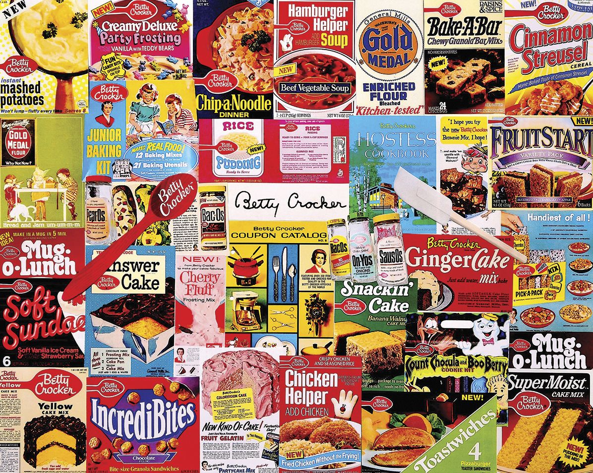 White Mountain Puzzles Betty Crocker - 1000 Piece Jigsaw Puzzle