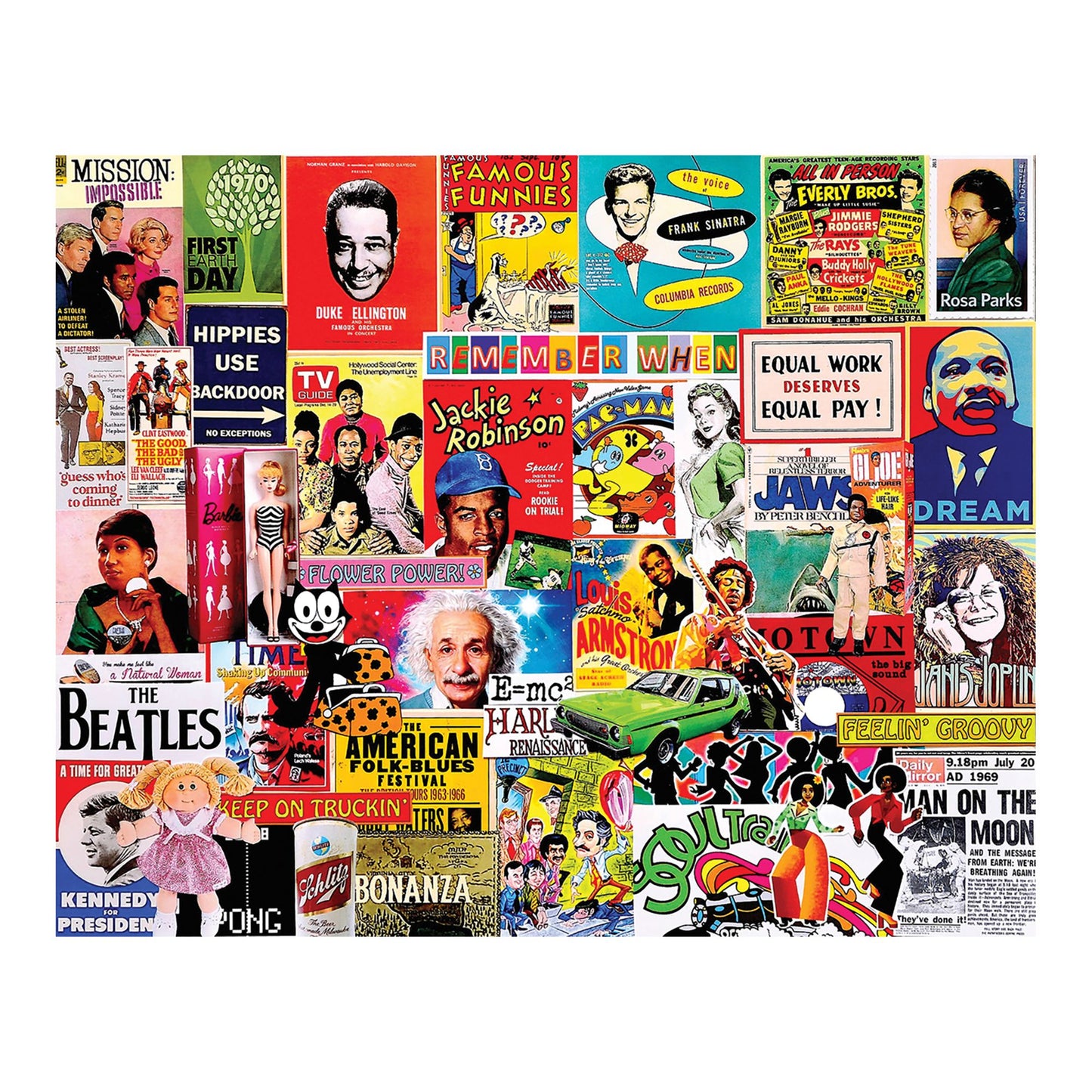 White Mountain Puzzles Remember When - 1000 Piece Jigsaw Puzzle